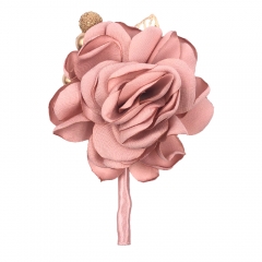 Blush Pink Boutonniere Pin for Prom Party Wedding