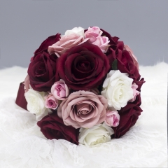 Real Touch Wedding Bridal Bridesmaid Bouquet
